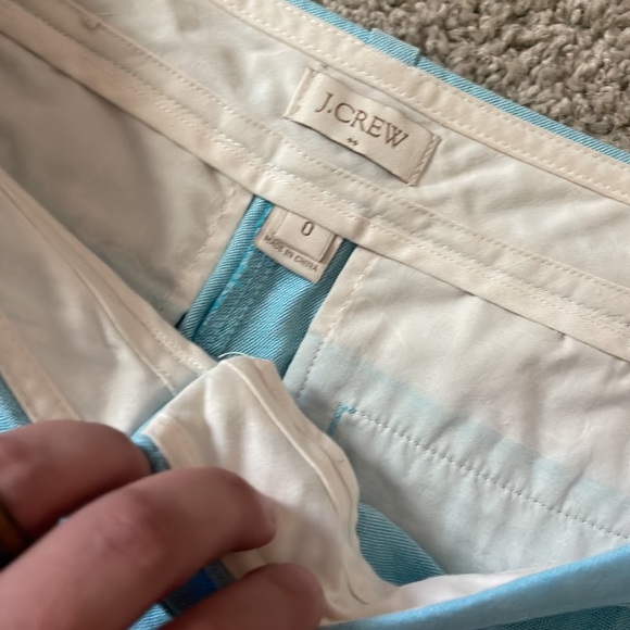 J Crew Baby Blue Shorts - Picture 2 of 2